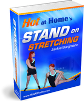 Hot at Home Stand on Stretching Book