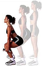 Squat For Toned Legs and Butt