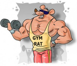 Gym rats can be rude and intimidating