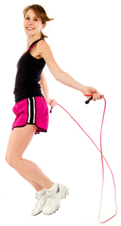 Jumping Rope is Good Exercise