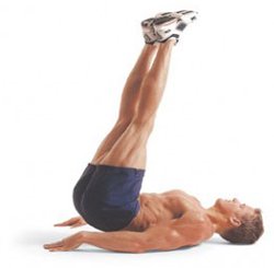 Lower Abdominals Exercise Hip Lifts
